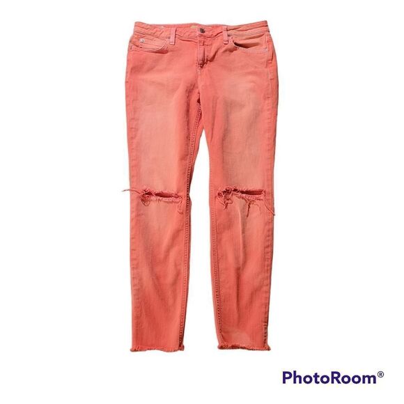 Joe's Jeans  Collector's Edition Finn Skinny Ankle Jean in Distressed Poppy - Picture 1 of 11